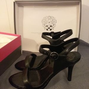 Vince Camuto Lynona Black Heels